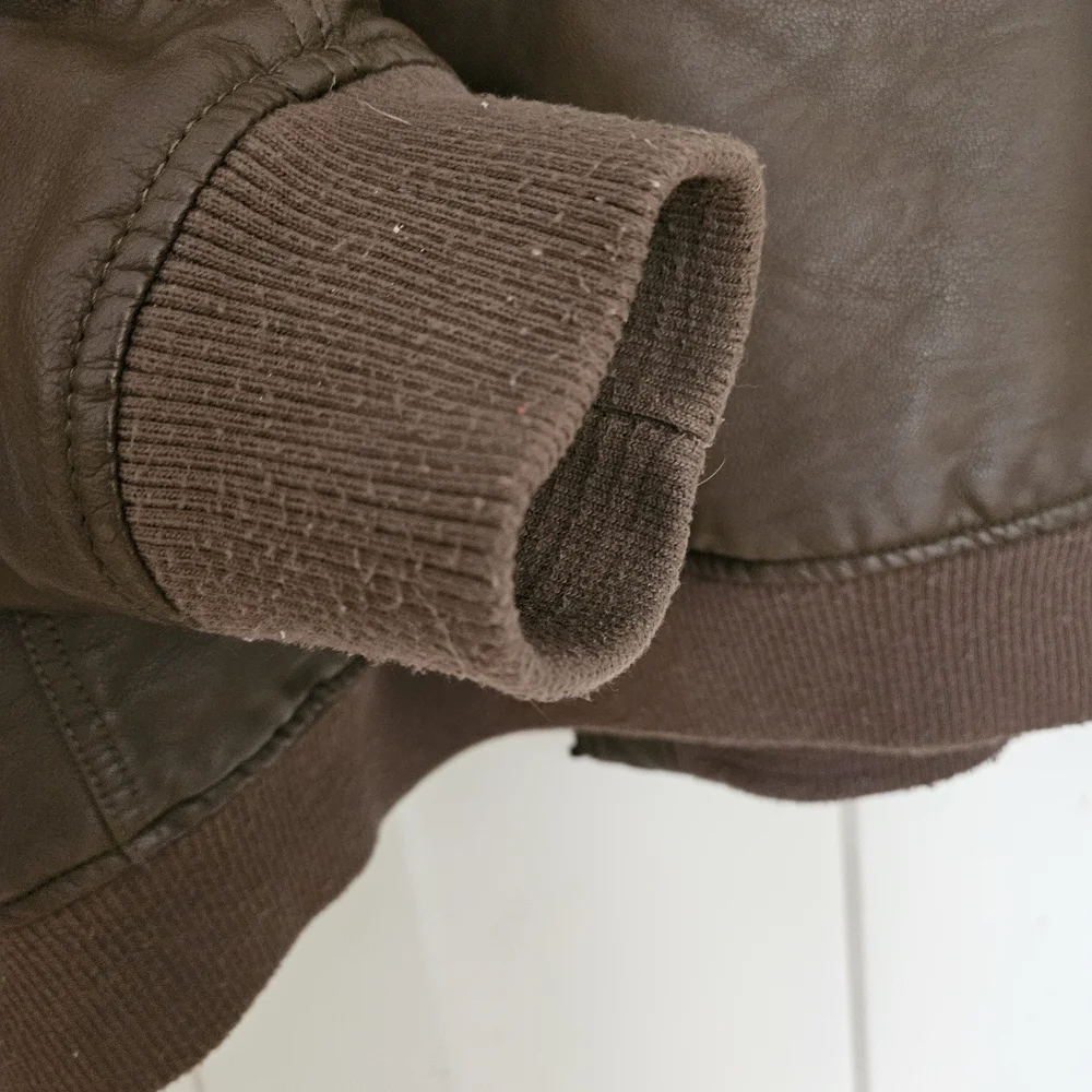 Levi's Men's Brown Faux-Leather Sherpa Lined Jacket - Picture 8 of 13